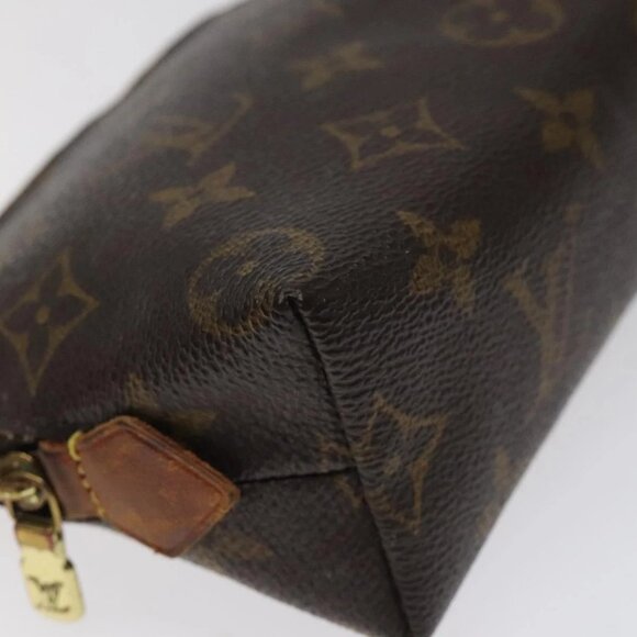 LOUIS VUITTON Monogram Pochette Cosmetic PM Pouch M43998 LV Auth 126310 - Picture 9 of 16